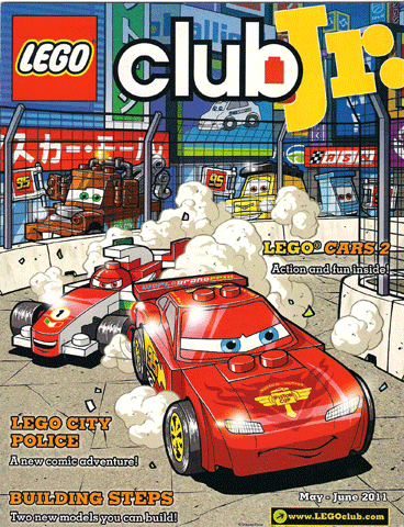 Lego Club Jr. Magazine 2011 May - Jun