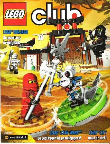 Lego Club Magazine (Dutch) 2011 Editie 1 (9977)