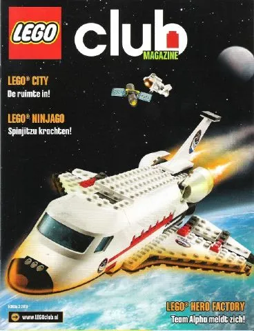 Lego Club Magazine (Dutch) 2011 Editie 2 (1368)