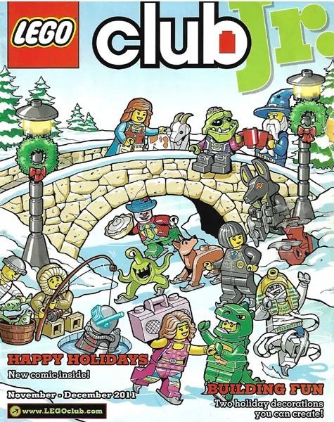 Lego Club Jr. Magazine 2011 Nov - Dec