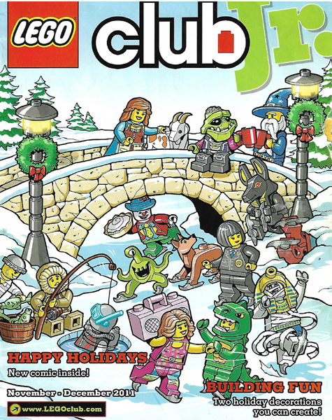Lego Club Jr. Magazine 2011 Nov - Dec