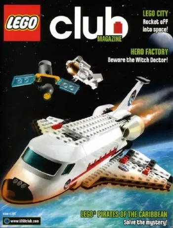 Lego Magazine 2011 Sept - Oct (Club Edition) (WO# 3217)
