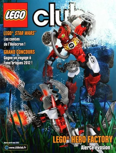 Lego Club Magazine 2012 Issue 7 March - May (French)