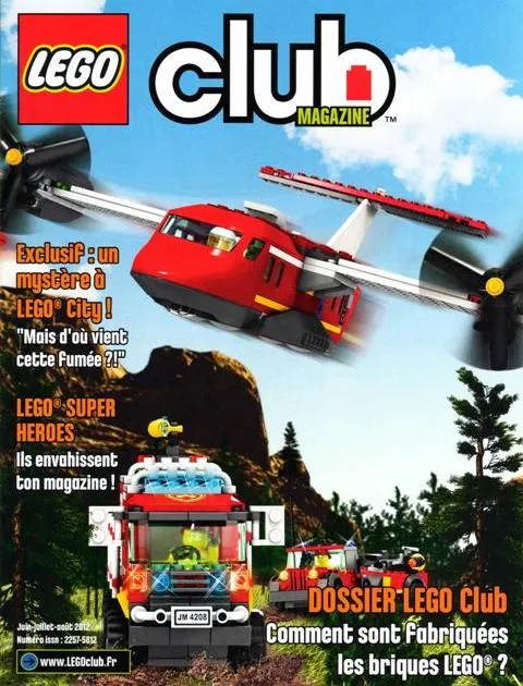 Lego Club Magazine 2012 Issue 8 June - August (French)