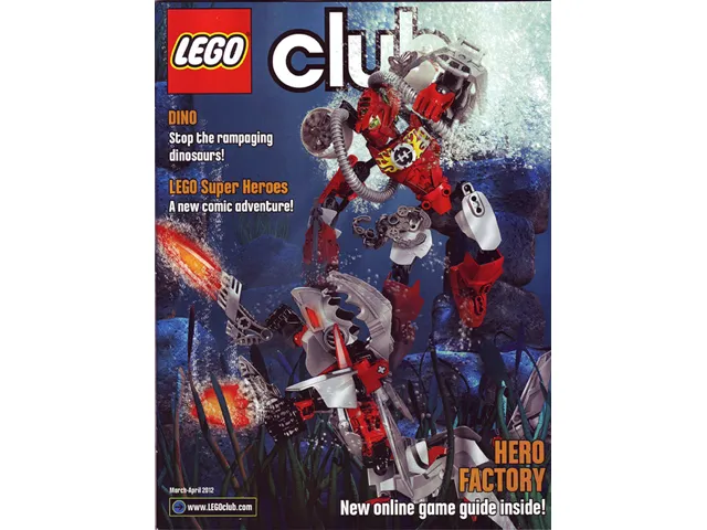 Lego Club Magazine 2012 March - April