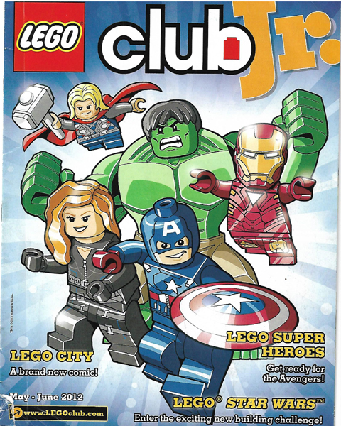 Lego Club Junior Magazine 2012 May - June