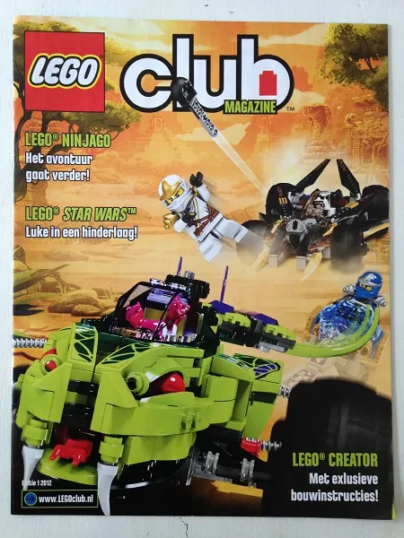 Lego Club Magazine (Dutch) 2012 Editie 1