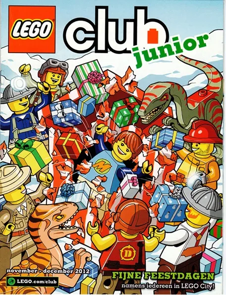 LEGO Club Junior Magazine (Dutch) 2012 November - December