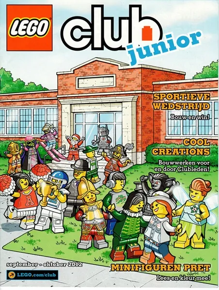 LEGO Club Junior Magazine (Dutch) 2012 September - October