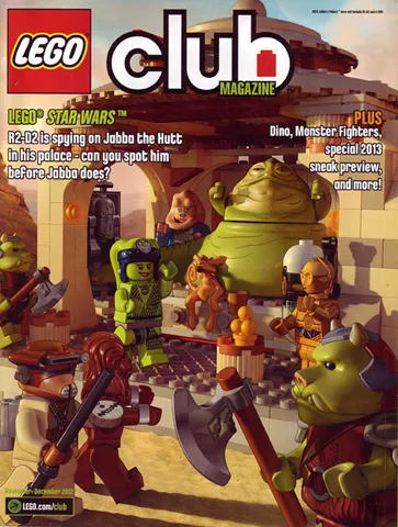 Lego Club Magazine 2012 November - December (WOR 2109)