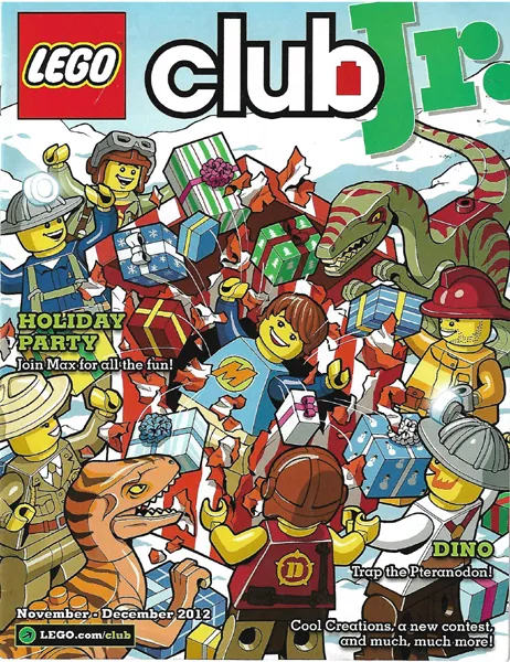 Lego Club Junior Magazine 2012 November - December