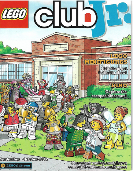 Lego Club Junior Magazine 2012 September - October