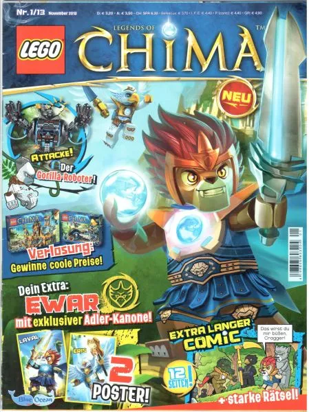 LEGENDS OF CHIMA Magazine 2013 Issue 1 (German)
