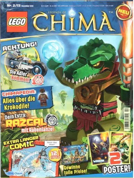LEGENDS OF CHIMA Magazine 2013 Issue 2 (German)