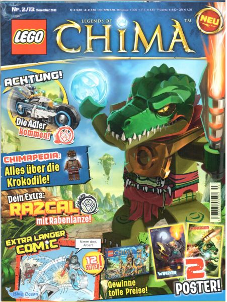 LEGENDS OF CHIMA Magazine 2013 Issue 2 (German)
