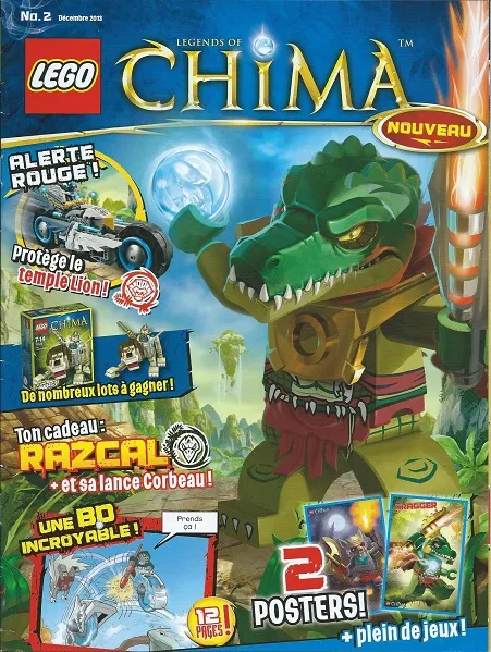 LEGENDS OF CHIMA Magazine 2013 Issue 2 (French)