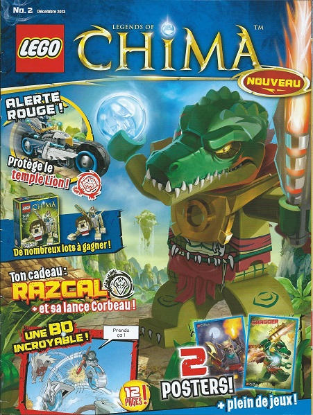 LEGENDS OF CHIMA Magazine 2013 Issue 2 (French)