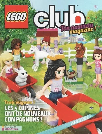 LEGO Club Magazine 2013 Friends January - February (French)