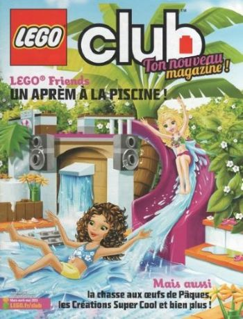 LEGO Club Magazine 2013 Friends March - May (French)