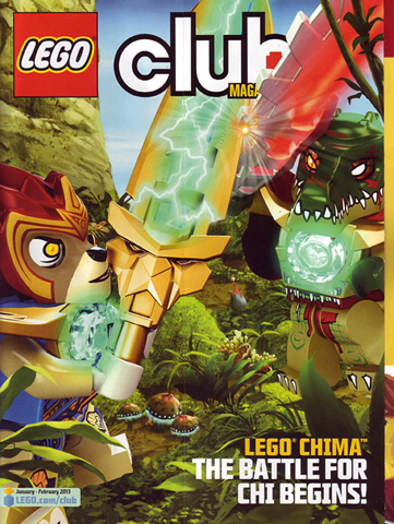Lego Club Magazine 2013 January - February (WO# 2609)