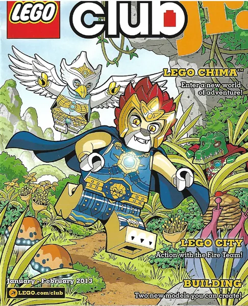Lego Club Junior Magazine 2013 January - February