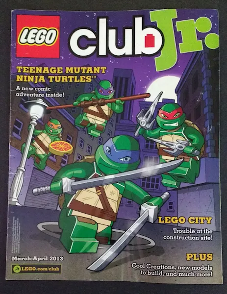 Lego Club Junior Magazine 2013 March - April