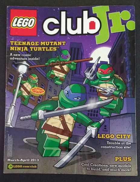 Lego Club Junior Magazine 2013 March - April