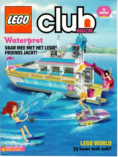 LEGO Club Magazine 2013 Friends September - October (Dutch)