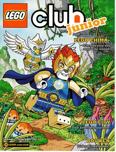 LEGO Club Junior Magazine (Dutch) 2013 January - February