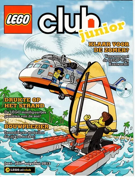 LEGO Club Junior Magazine (Dutch) 2013 June - August