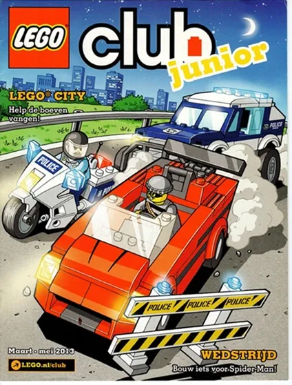 LEGO Club Junior Magazine (Dutch) 2013 March - May