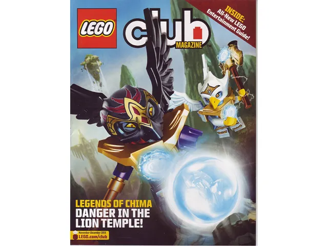 Lego Club Magazine 2013 November - December (WO# 7435)