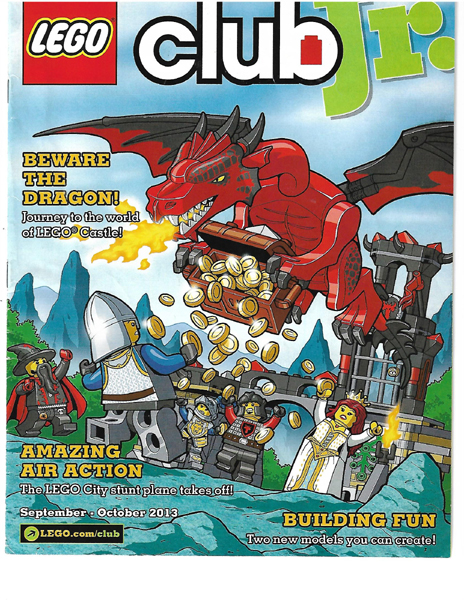 Lego Club Junior Magazine 2013 September - October