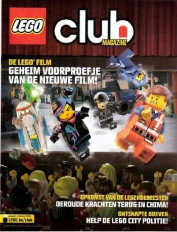 Lego Club Magazine (Belgium) 2014 January - February (WO# 3485)