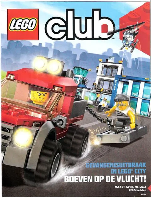Lego Club Magazine (Belgium) 2014 March - April - May