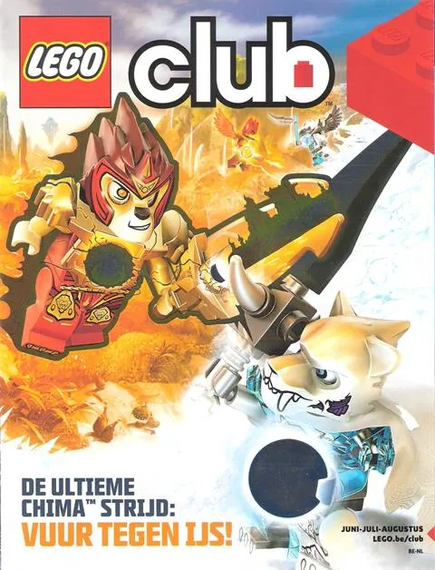 Lego Club Magazine (Belgium) 2014 June - July - August