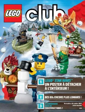 Lego Club Magazine (Belgium) 2014 November - December