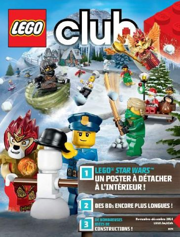 Lego Club Magazine (Belgium) 2014 November - December