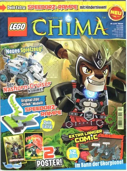 LEGENDS OF CHIMA Magazine 2014 Issue 2 (German)
