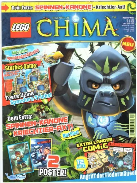 LEGENDS OF CHIMA Magazine 2014 Issue 3 (German)