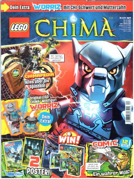 LEGENDS OF CHIMA Magazine 2014 Issue 4 (German)