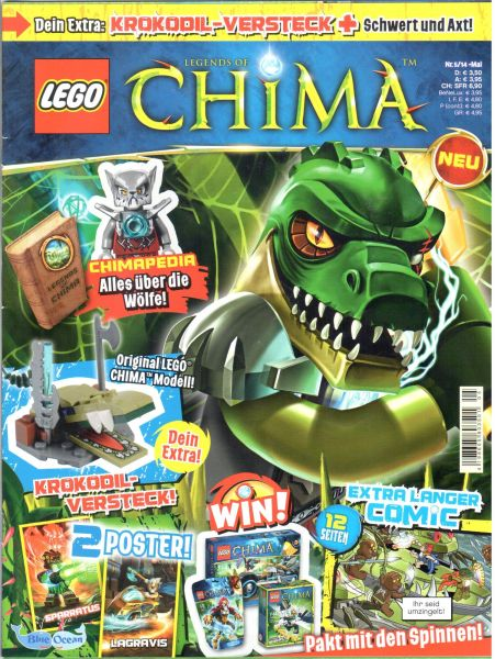 LEGENDS OF CHIMA Magazine 2014 Issue 5 (German)