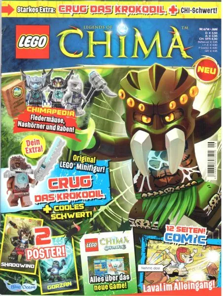 LEGENDS OF CHIMA Magazine 2014 Issue 6 (German)