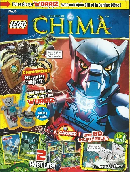 LEGENDS OF CHIMA Magazine 2014 Issue 6 (French)