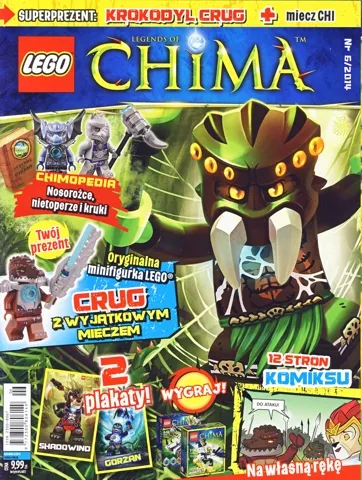 LEGENDS OF CHIMA Magazine 2014 Issue 6 (Polish)