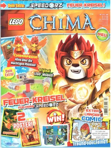 LEGENDS OF CHIMA Magazine 2014 Issue 7 (German)