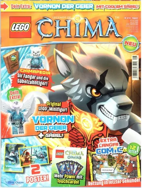 LEGENDS OF CHIMA Magazine 2014 Issue 8 (German)