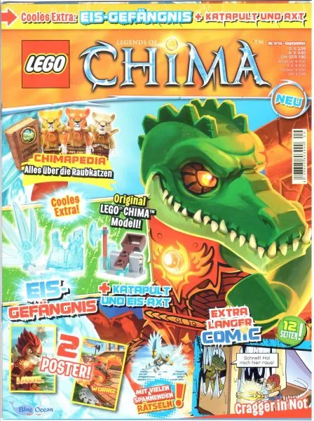 LEGENDS OF CHIMA Magazine 2014 Issue 9 (German)
