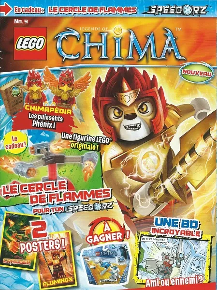 LEGENDS OF CHIMA Magazine 2014 Issue 9 (French)