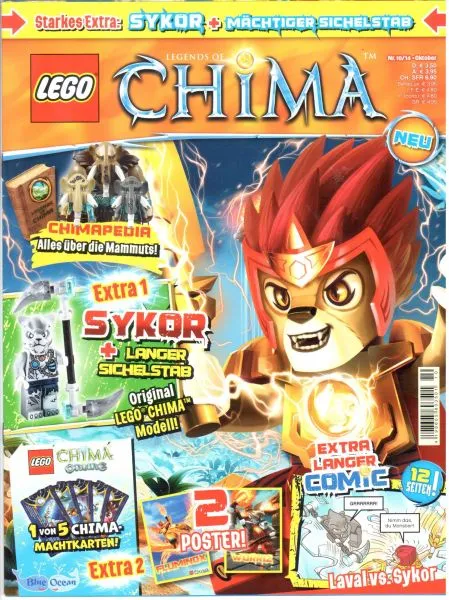 LEGENDS OF CHIMA Magazine 2014 Issue 10 (German)
